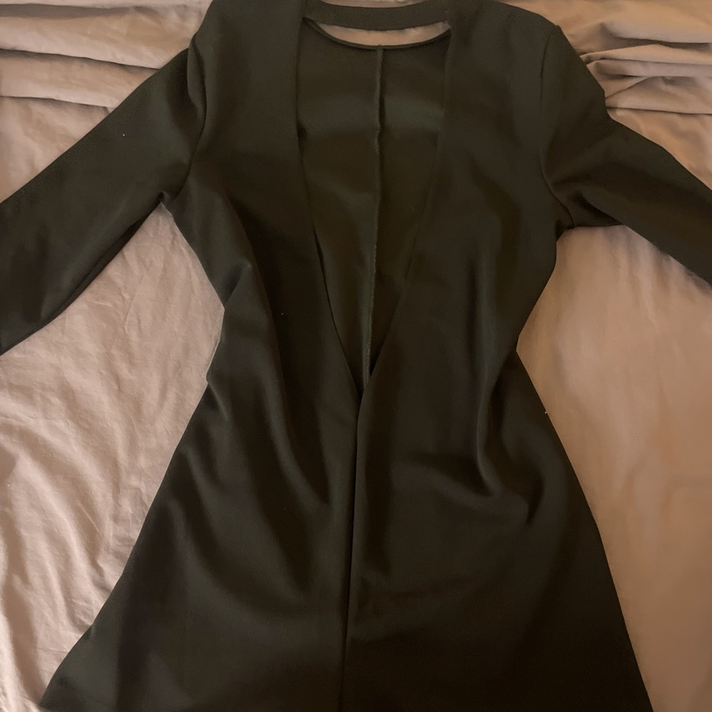 Zara backless short romper